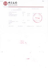 电汇-收费凭证